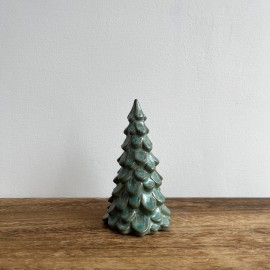 Sapin vert en céramique