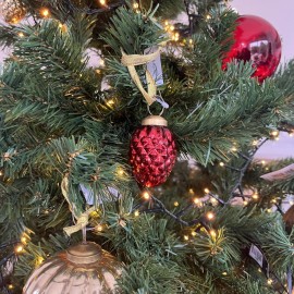 Boule de Noël pomme de pin