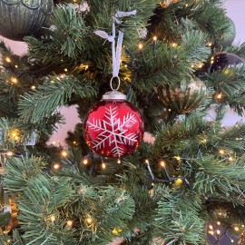 Boule de Noël flocon