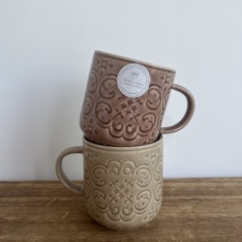 Set 4 mugs bella terra