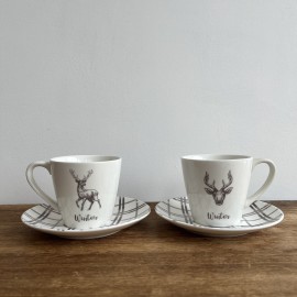 Set 4 Mugs "Rennes"